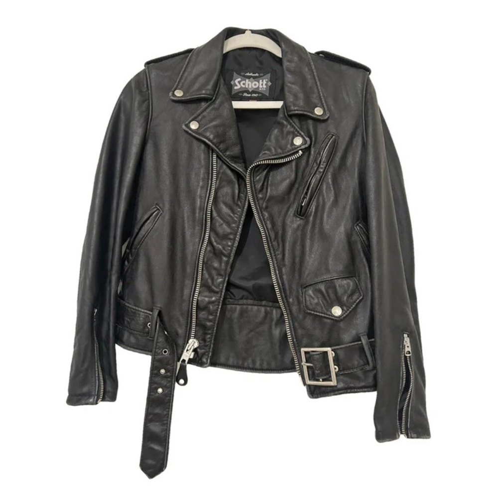 Schott NYC leather jacket